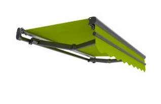 Chowane markizy ramienia z rolką Valance